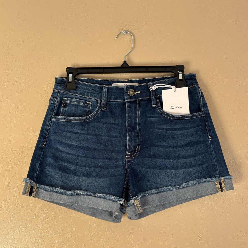 NWT KanCan Women's High Rise Shorts sz 7/27